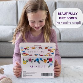 ABI + OLIE Ballerina Jewelry Box for Girls, Musical Jewelry Box, Kids Music Boxes - Perfect Dance Recital & Birthday Gifts for Girls 4-6 and 6-12