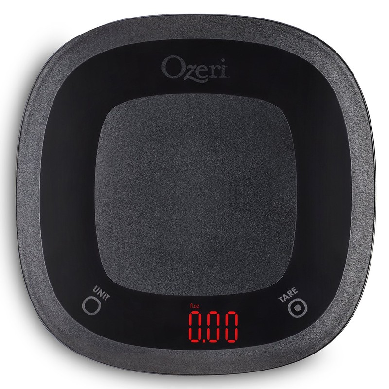 Ozeri Touch Waterproof Digital Kitchen Scale, Washable and Submersible