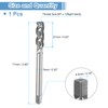 sourcing map Spiral Flute Thread Taps M7 x 1 H2