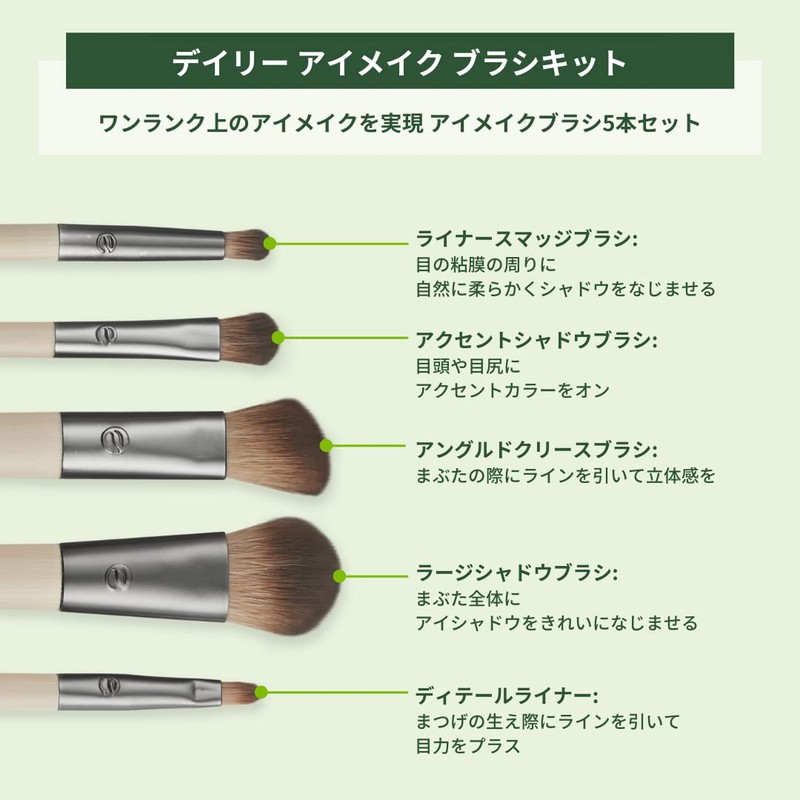 Eco Tools Daily Eye Makeup Brush Kit