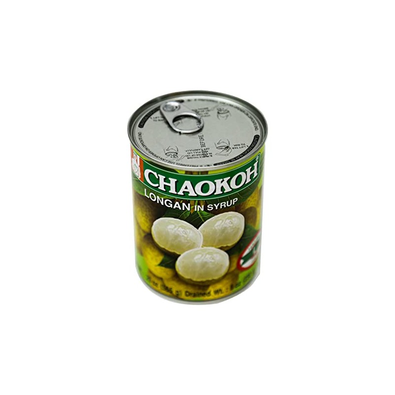 Chaokoh Longan in Syrup, 20 Ounce