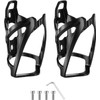 Liyquint Durable 2-Pack Bike Water Bottle Holders with Screws Tool,