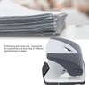 Hole Punch Small Plastic Adjustable Positioning Punching Machine for Stationery