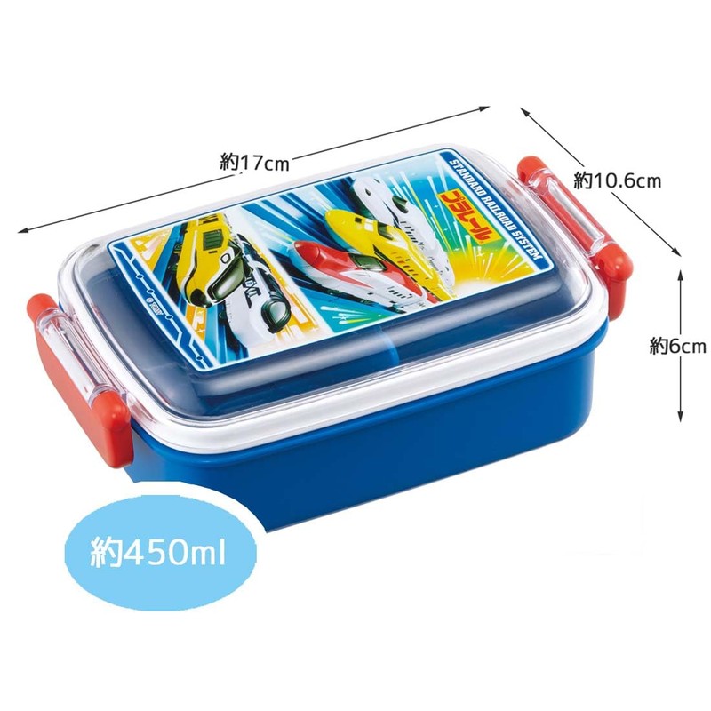 Skater RBF3ANAG-A Children's Lunch Box, 16.9 fl oz (450 ml),