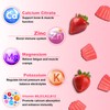 Calcium Citrate Gummies - Chewable Calcium Gummies for Bone, Muscle,