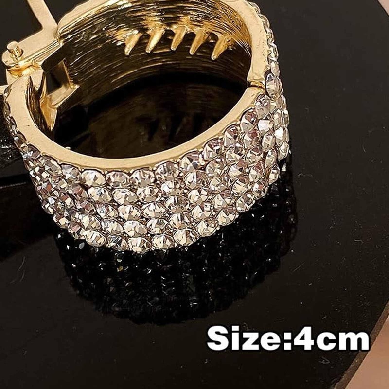 Women Small Hair Clips Barrettes Grips, 3 PC Hair Claw