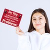 Nicht mein Problem - Metal Sign in 15 x 20
