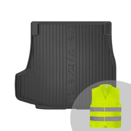 FROGUM DryZone Rubber Mat, All-Year Practical Car Boot Mat, Boot Liner, Suitable for Kia Optima IV SW 2015-2020, High Edge, Robust and Durable