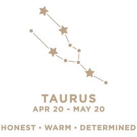 Glimmer HOT FOIL Plate Taurus, Metal