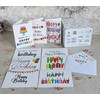 100 Happy Birthday Cards Bulk, Large 5x7 Inch Assorted, with