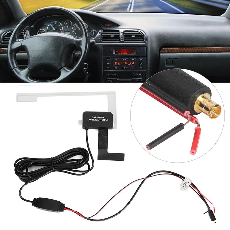 3Meters DAB MCX 20db Digital Radio Patch Concealed Aerial Antenna