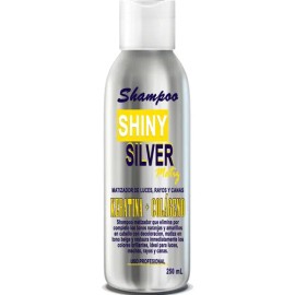 Shampoo Matizador Shiny Silver 250 Ml Cabello Rubio                                                                                                   