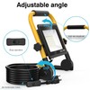 10000LM LED Work Light: Portable Work Light with 16.4FT/5m Cord