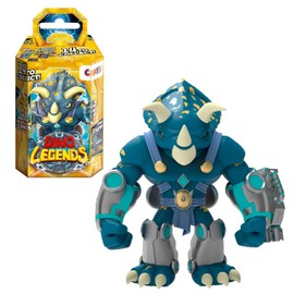 CRAZE Dino Legends Action Figures for Children, Dinosaur Warrior Figures for Collecting and Playing, with Weapons and Accessories