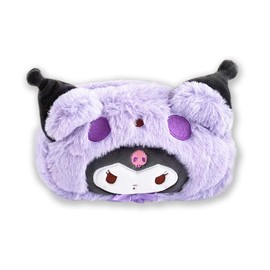 Cute Kawaii Plush Zipper Pencil Case, Used for Office Supplies, Stationery Storage and Cute Anime Cosmetic Bag
