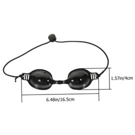 WOONEKY Skin Care Eye Patch for Beauty Sunbathing Goggle Protective Features Black