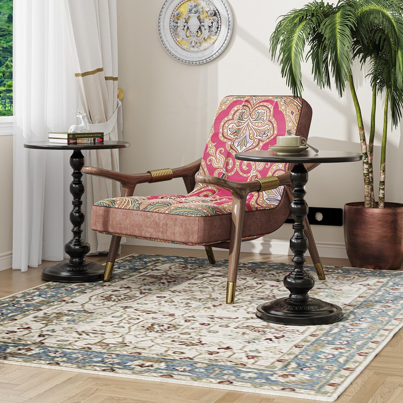 Simple Trending Small Side Table, Round Drink Table End Table,