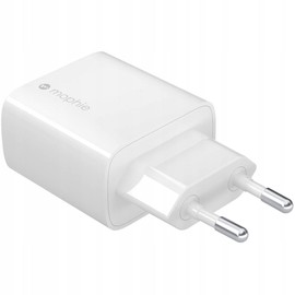 Mophie Gan Charger USB-C 30W Wall Charger (White)
