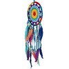 GURU SHOP Dream Catcher Rainbow with Crochet Net - Colourful