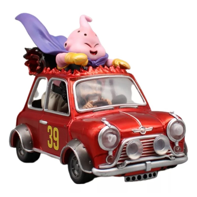 Jextech Figura Majin Boo Y Mr. Satan Coche Dragon Ball