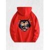 Bad Luck Cat Graphic Hoodie 100% Cotton US Warehouse 7