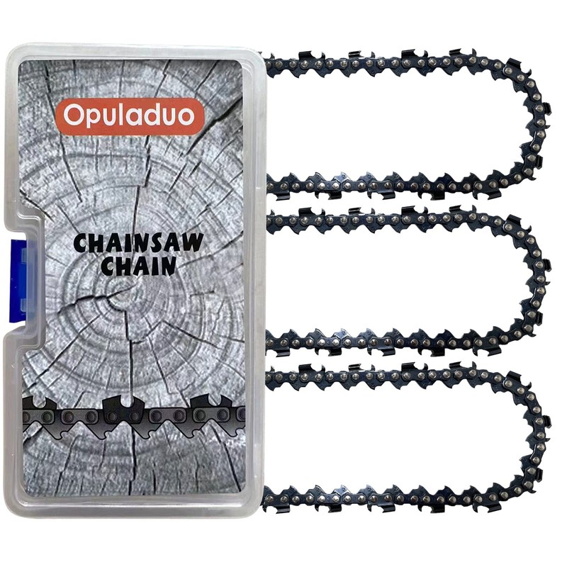 Opuladuo 3PC 6 Inch Chainsaw Chain, Replacement Chain for BLACK+DECKER