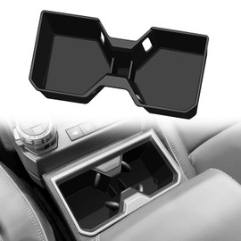 Treesiche Cup Holder Inserts for 2025 4Runner Accessories,Non-Slip TPE Center Console Cup Holder Protector Organizer for 4Runner Interior Accessories