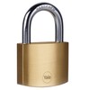 Yale Y110B/50/126/1/B Brass Padlock 50 mm 1 Box, 50mm