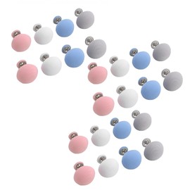 NEKAPLO 24 Pack Duvet Clips for Secure Bedding, Multi-Purpose Fasteners for Blankets, Sheets, Curtains, and More (Assorted Colors)