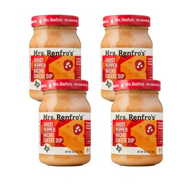 Mrs. Renfro’s Ghost Pepper Nacho Cheese Dip – Gluten Free (16-oz. jars, 4-pack)