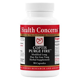 Health Concerns Health Concerns Coptis Purge Fire Formula - Respiratory Supplement - 90 Capsules