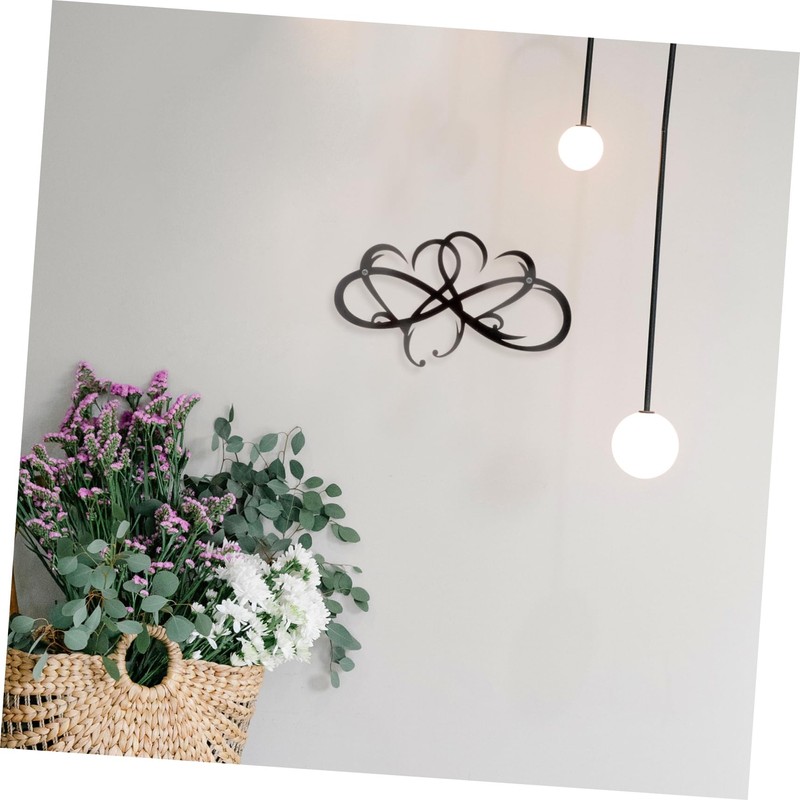 Levemolo Garden Decor Metal Heart Wall Art Decorations for Home