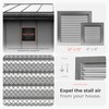HVAC OV 12" x 12" Inch Galvanized Steel Vent Cover