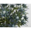 Fermus 5 Stems Artificial Thistle Flowers 5 Branch Real Touch