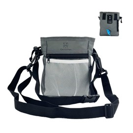 ChildePet Treat Pouches for Pet Training and This Dog Treat Pouch Perfect for Outdoor Training, Walking, Traveling - 500ml Storage for Pet Food, Treats, Toys (Gray)