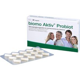 Biomo Aktiv Probiot Probiotic Capsules, Pack of 30 Capsules