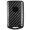T-carbon Key Fob Cover Compatible with Mazda with Keychain,Carbon Fiber