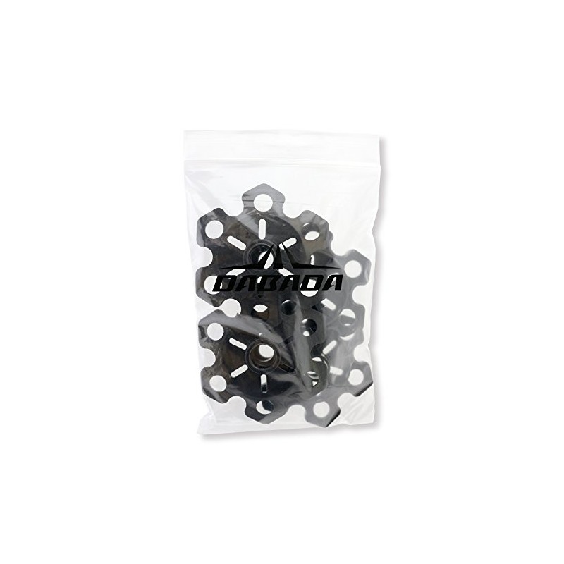 Dabada DA-1013 Trekking Pole/Walking Pole Rubber Caps, Baskets, Snow Baskets