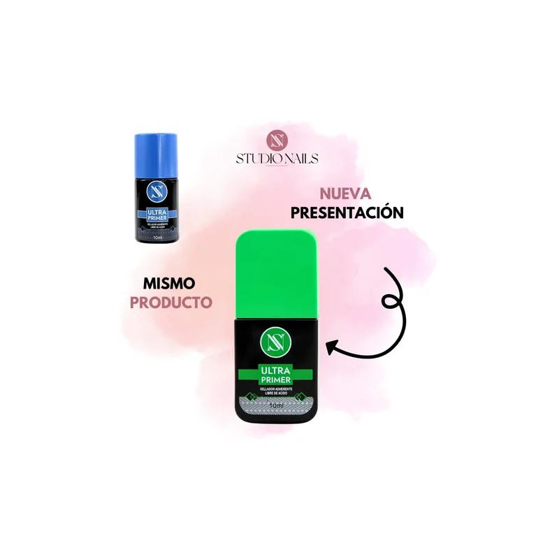 Esmalte de uñas primer Studio Nails Primer Adherente de 10mL