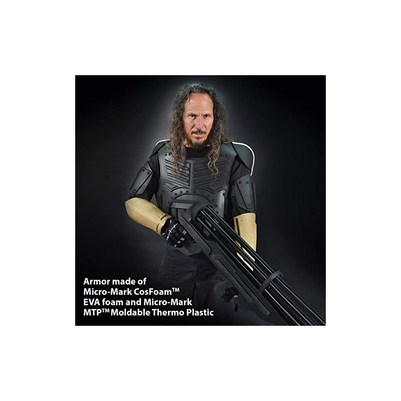 Micro-Mark CosFoam, EVA Foam, Black, 6mm Thick, 2 Sheets