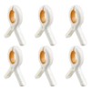 Bojueshaw 6PCS Large Plastic Anti-Slip Towel Clips for Beach, Home,