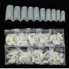 FATASH 500 Pieces Natural Coffin Fake Press on Nail Tips