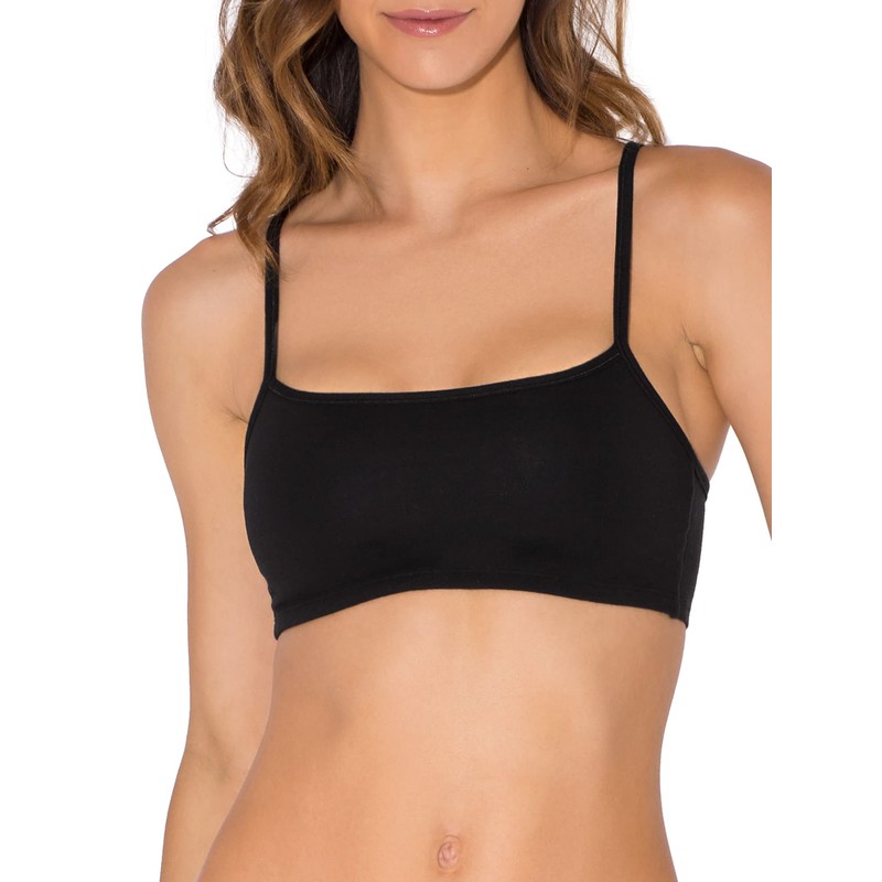 Fruit of the Loom Women's SPAG Sports Bra, White/Heather Gray/Black,
