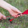 SZCXDKJ 20 Pcs Plastic Tent Pegs, Heavy Duty Plastic Camping