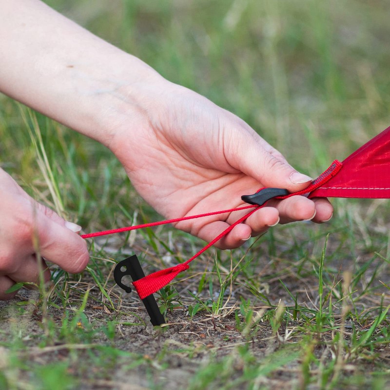 SZCXDKJ 20 Pcs Plastic Tent Pegs, Heavy Duty Plastic Camping