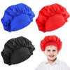 3 Pcs Satin Kid Bonnets Curly Hair Wrap Girl Silk