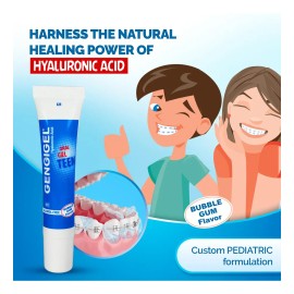 *gel Oral Gingigel Teen, 10 Unidades, Ácido Hialurónico, 15