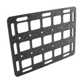 Orivin Rigid Molle Panel for Vehicles, Car Sun Visor Organiser with Tactical Equipment, EDC Tool Holster, Storage Holder for Sun Visor