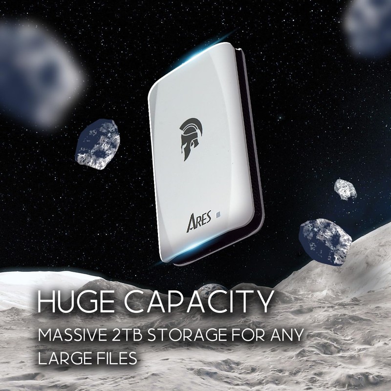 DATO ARES Torch 500GB Portable External Solid State Drive, USB