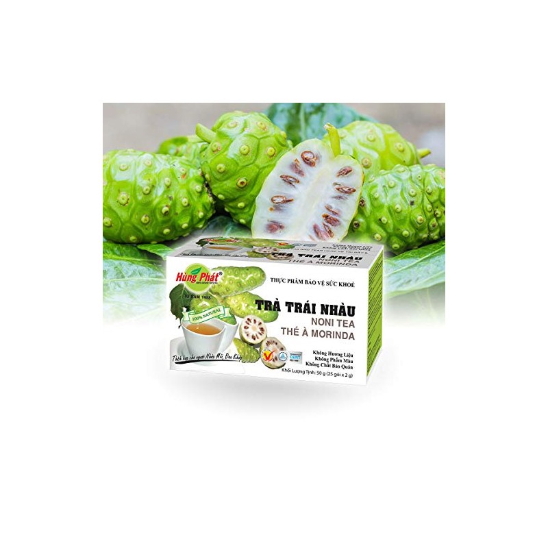 02Boxes (25 Teabags/box x 2g) - Noni Tea Tea Hung